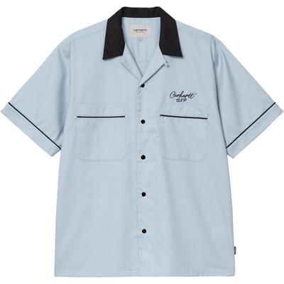 Chemise à col rond SS25 S/S Confortable Simple Ample Manches Courtes Chemises Homme I035153-31W-XX