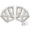 Rotating Shoe Rack Hardware, 2 Tier, Metal, Flip Cabinet Fittings, Easy Installation, Entryway