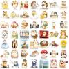 50pcs Cute Little Hamster Cartoon Graffiti Stickers DIY Phone Laptop Notebook Suitcase Waterproof Sticker Kids Toy Gifts