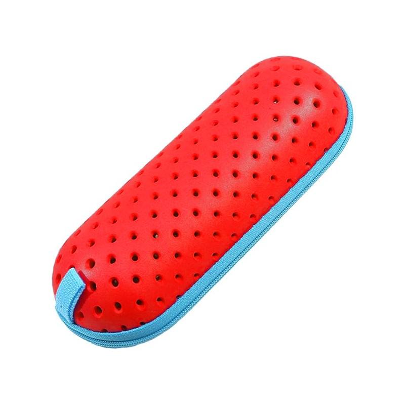 EVA Soft Swimming Glasses Organizer Protector Glasses Case Swimming Gear Breathable Drainage Hole Portable Goggles Cover