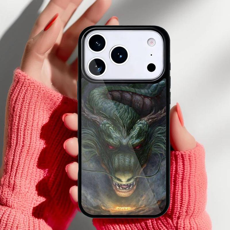 Asian Chinese Dragon Phone Case for iPhone 17 16 15 14 13 Pro Max Back Cover for 12 11 Pro Coque