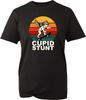 T-shirt Homme Cupid Stunt Drôle Sarcastique Offensant Cadeau Blague de Fête Top