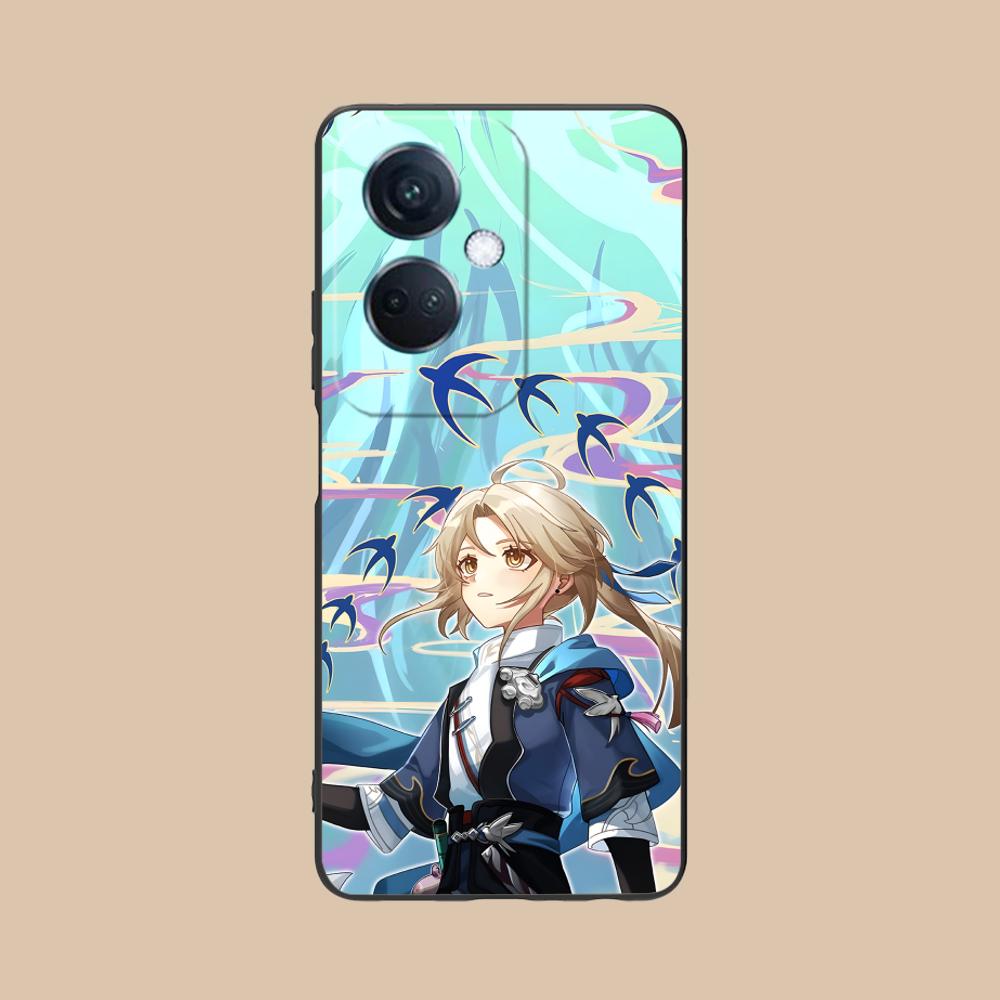 Custodia HSR Yanqing in TPU Opaco per Cellulare per OPPO Find X9 X8 X7 X6 X5 X3 X2 Plus s Pro Ultra Lite Copertura con Stampa Colorata