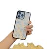 ins yellow plaid bow for iPhone17Pro mobile phone case 15 matte PC16 girl 13 large holes 14 hard
