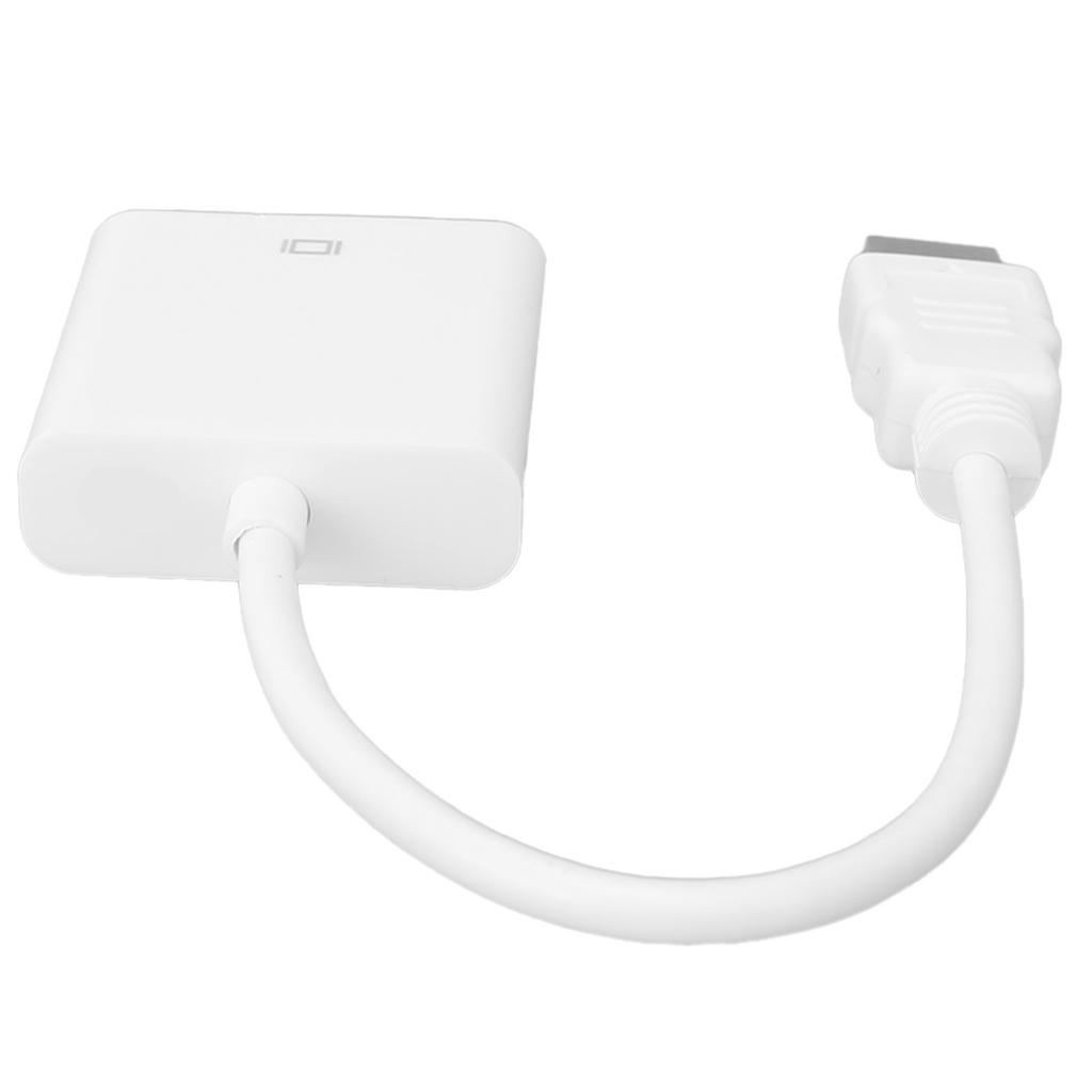 HD Multimedia Interface to VGA Adapter Converter Cable for Computer Laptop Monitor Projector