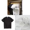 Tshirt With Round Neck Short Sleeve Cotton Thick Fabric For Men And Women