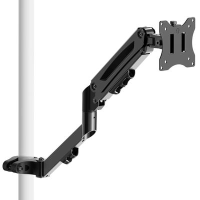 Monitor Arm Pole Compatible with Inch 9kg Load Black Mount, 17-32 Monitors, Capacity,