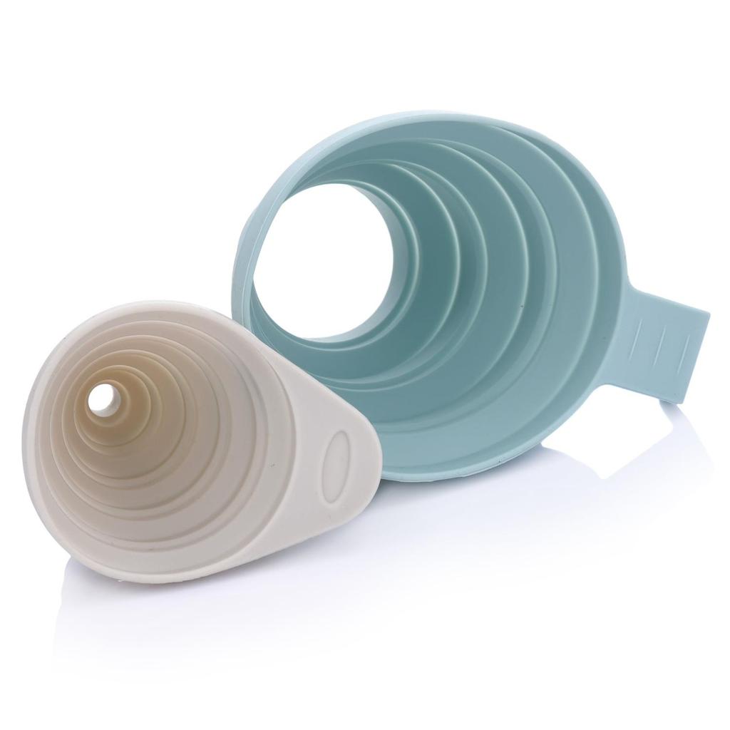 Set of Collapsible Silicone Funnels, FYNDIG DUKA