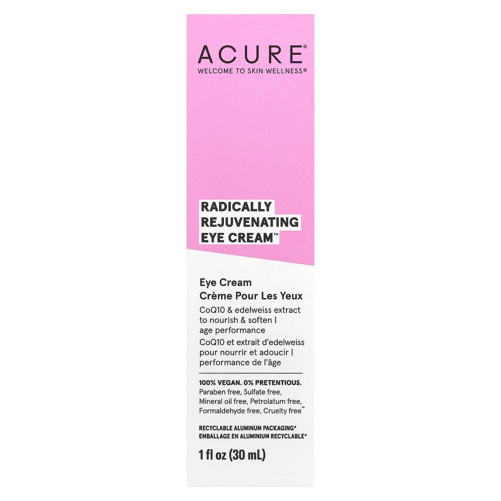 Acure Radically Rejuvenating Eye Cream 30ml (1 fl oz)