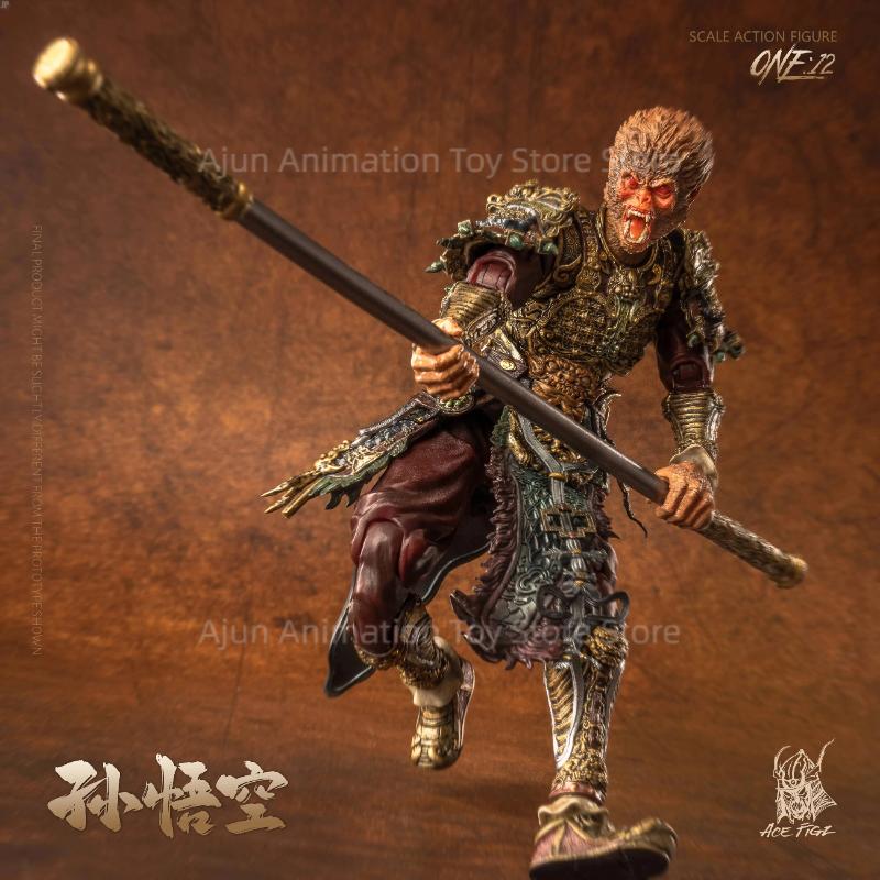 Auswahl Authentische AceFigz Affenkönig Sun Wukong 1/12 Actionfigur Spielzeug und Geschenk Sammlung Fan Hobbys