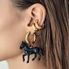 Exaggeration Cute Animal Earrings Charm Jewelry Creative Earrings  For Women