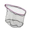 Ori Fishing Tackle Oval Flat Rubber Landing Net 65cm X 50cm (Purple)