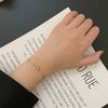 2022 Light Luxury Vintage Zircon Crystal Roman Numerals Stainless Steel Women Bracelet Korean Fashion Female Bracelet Jewelry