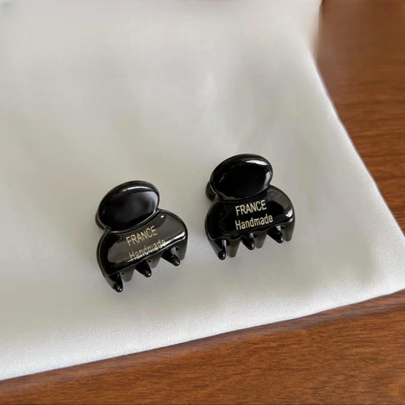 2 Pièces/Paire Mini 2cm Acétate Petites Pinces à Cheveux Épingles Latérales Acétate Crabs à Cheveux pour Filles Barrette Mignonne Clips Accessoires Cheveux Femmes