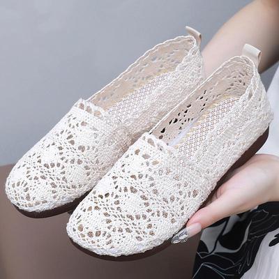 Dámské boty Ležérní tenisky Šněrovací Síťovina Prodyšné Módní Trendy Elegantní Pohodlné Ploché Dámské Letní boty Doprava zdarma
