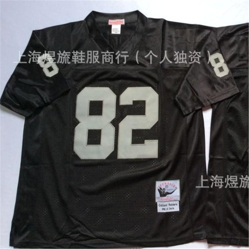 Retro Oakland Raiders Rugby Jersey Mens Embroidered NFL Style Sportswear Fan Apparel Size S-XXXL