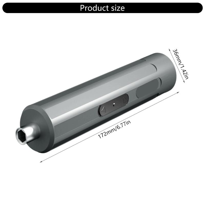 Mini Electric Screw Driver Kits with Magnetic Bits Rechargeable Electric Screwdriver, Power Cordless Screwdriver Set