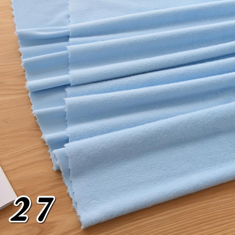 50*40cm Encrypt Imitation Rabbit Fur Fabric Thicken Plush Counter Background Clothing Fabric Handmade DIY Sewing Doll Fabric