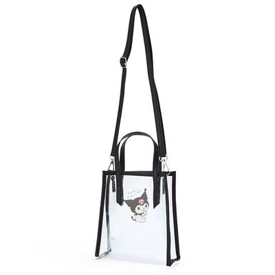Sanrio Kuromi Clear Tote Bag with Shoulder Strap 763683