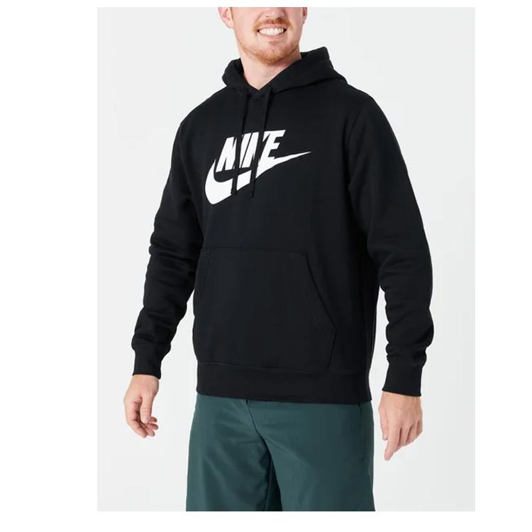 Nike Ležérna športová mikina s dlhým rukávom Pánske vrchné diely Čierna BV2973-010