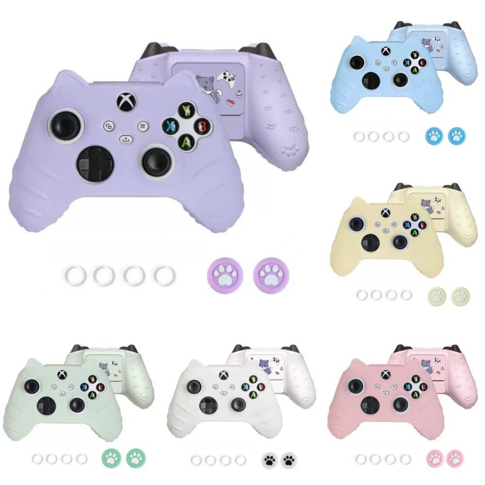 Silicone Controller Protector Solid Color Joystick Grip Cover for Xbox Series Gaming Accessories