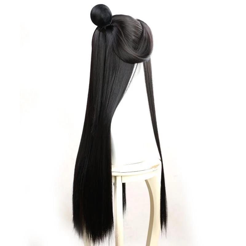 Anime Xie Lian Cosplay Wig Heaven Officials Blessing Cosplay Tian Guan Ci Fu Cosplay Black Heat Resistant Synthetic Hair Wigs