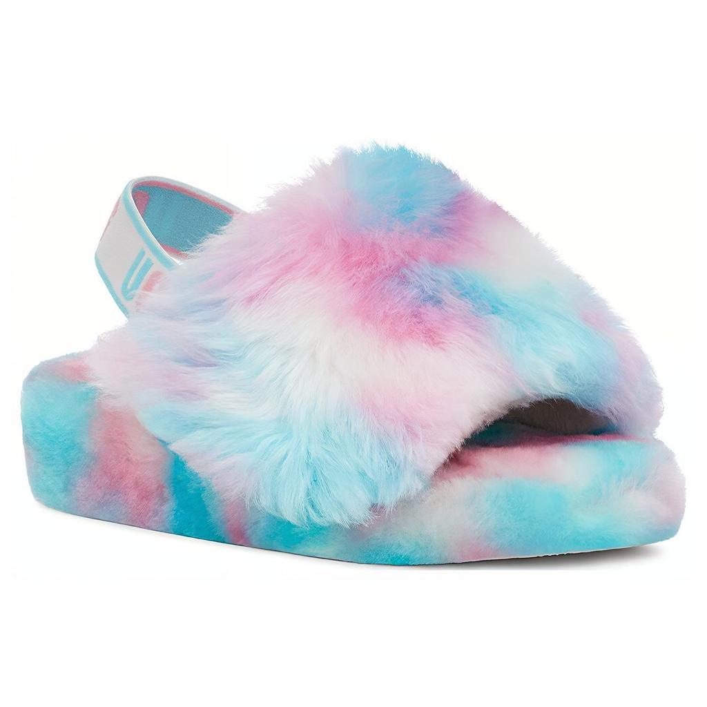 UGG Fluff Yeah Blue Pink Women's 1131770-PID