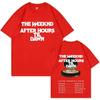 The Weeknd Vintage Latin America  Tour Tshirt Graphic Cotton T Shirts Hip Hop Short Sleeve Tees Casual Unisex Tshirt YK