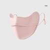Breathable Ice Silk Sunscreen Mask Sunscreen Face Scarf Face Gini Mask Summer Face Cover  Sports
