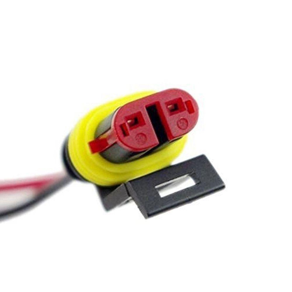 Car Waterproof 2 Pin Way with Wire AWG Marine Auto Connector Plug Set Connector Plug Electrical
