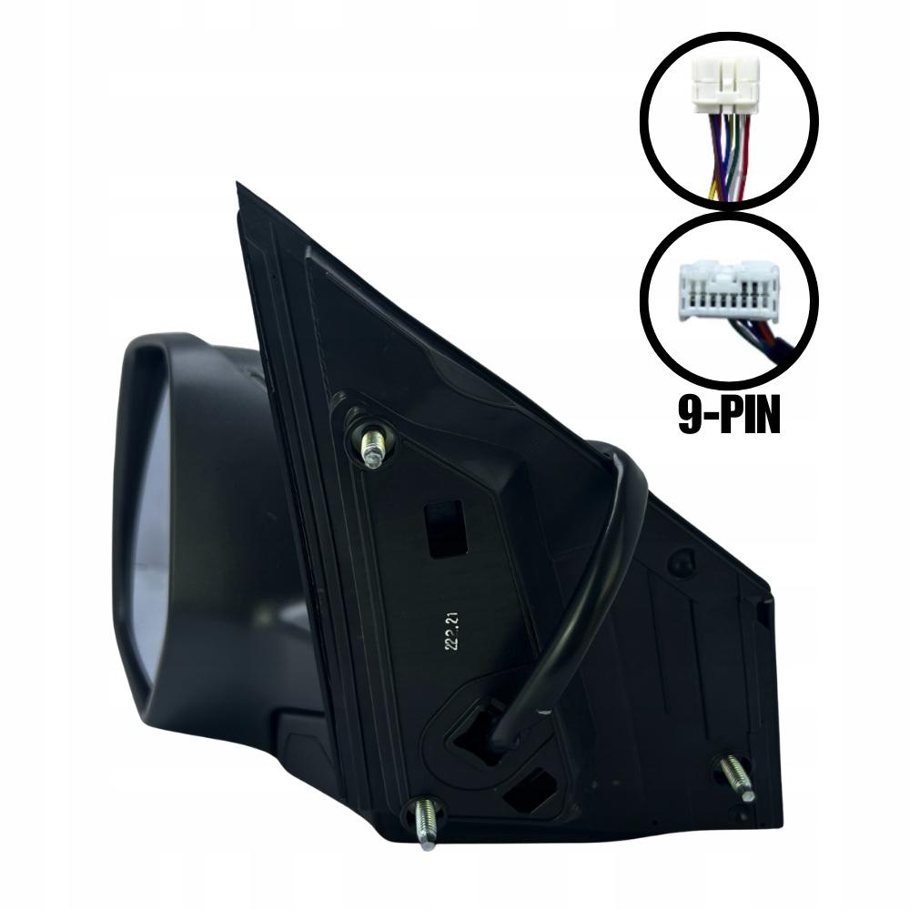 Left Mirror Honda Cr-V 4 Electrically Folding Heated 9-Pin 2012-2016