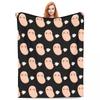 Baked Beans Farting Blankets Soft Warm Flannel Throw Blanket Cover for Bed Living Room Picnic Travel Home Couch