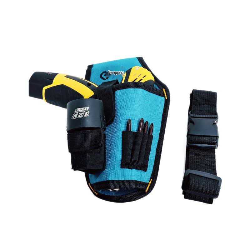 Elektrikerens Bärbara Borr- & Verktygsbälte i Canvas