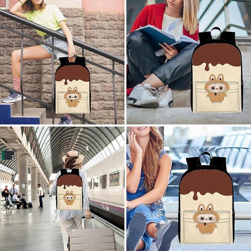 Travel Laptop Backpack, Fits 15.6 Inch Notebook, with Multiple Organizational Compartments for Teen Student Business Work K780