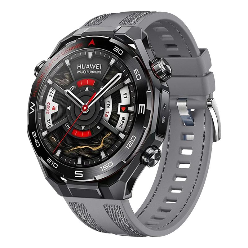 22mm Strap Suitable for Huawei Watch Ultimate 2 Soft and Durable Silicone Nylon Replacement Wristband for GT6 Pro GT5 46mm