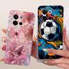 For Vivo V40 Lite 5G Global V40e V40 Pro Phone Case Clear Soft TPU Clear Back Cover Cool Cartoon Luxury Butterfly Flower Funda