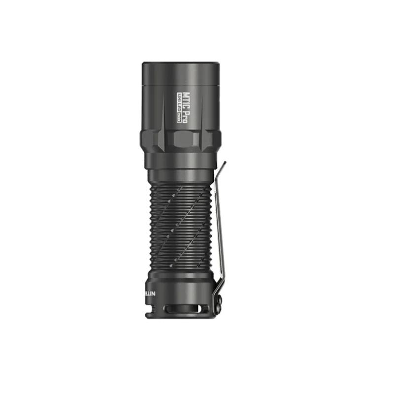 NITECORE Linterna Táctica MT1C Pro 1000 Lúmenes Incluye Batería de 1600 mAh Recargable por USB-C Para Camping al Aire Libre EDC