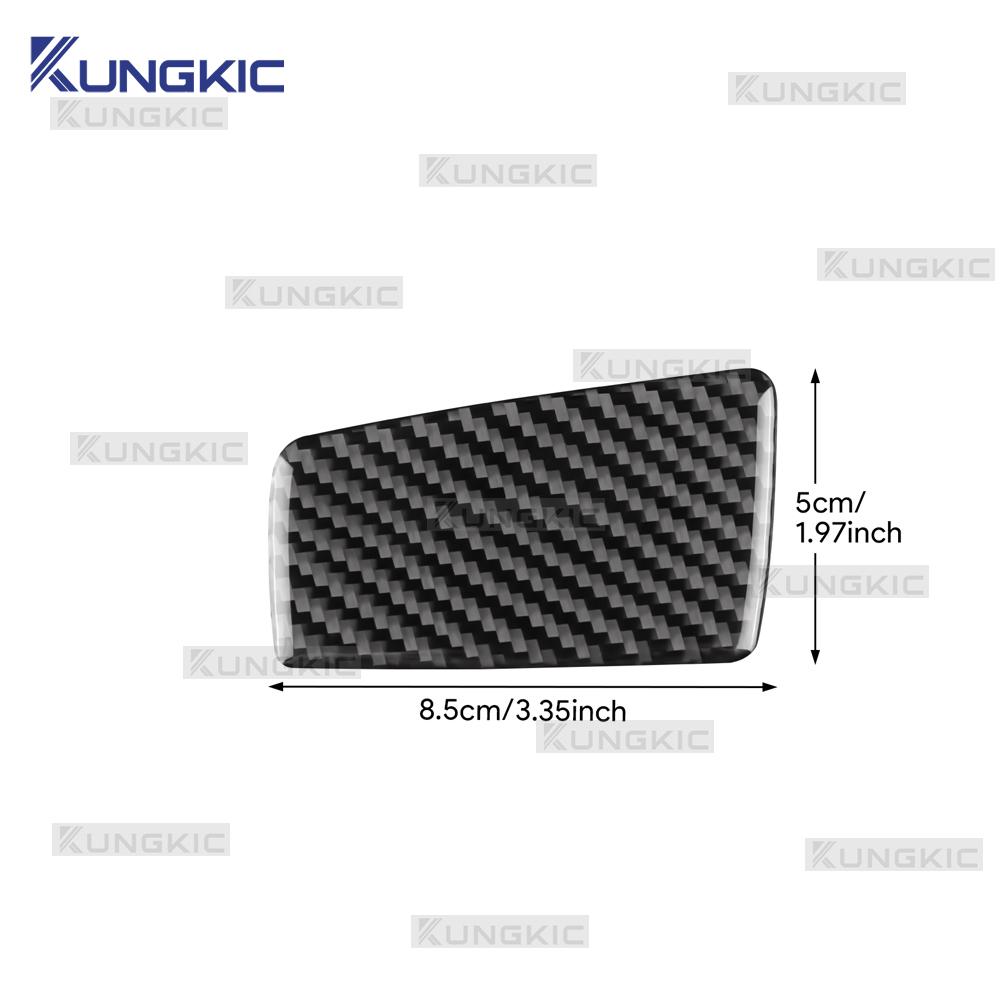 Soft Carbon Fiber for Hyundai Tucson 2015 2016 2017 2018 2019 2020 Passenger Glove Box Panel Trim Sticker Interior Accessories