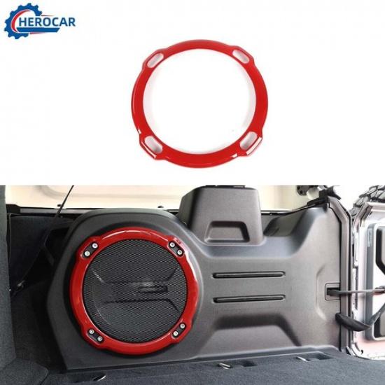 Trunk Subwoofer Speaker Cover Trim Ring Accessories for Jeep Wrangler JL 2018+