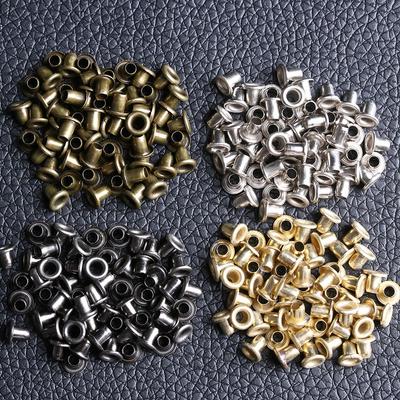 50 Stück 1,5/2,0/2,5MM Schuhe Kleidung Nähzubehör DIY Puppen Schnallen Puppentaschen Zubehör Gürtelschnalle Metall Ösenknöpfe