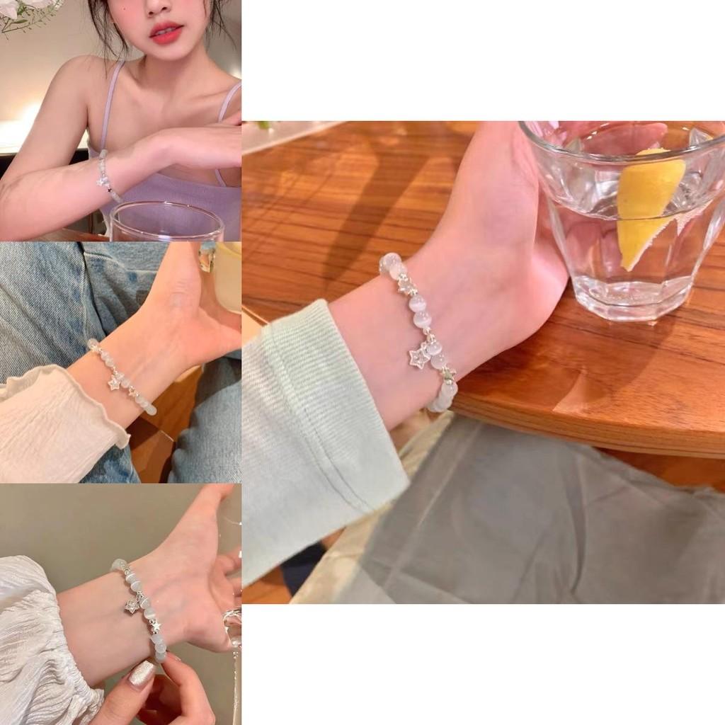 New Chinese Geometry Star Bracelet For Women Small Fresh Elastic Rope Design