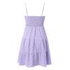 Women's Clothing, Summer New Styles, One Cut Collar, Slim Camisole, Solid Color, Versatile, Dress