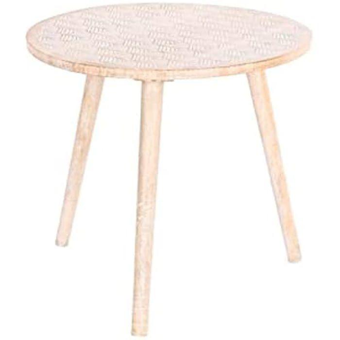 Table d'appoint - DKD Home Decor - Estándar - Bois de manche - Marron - Contemporain