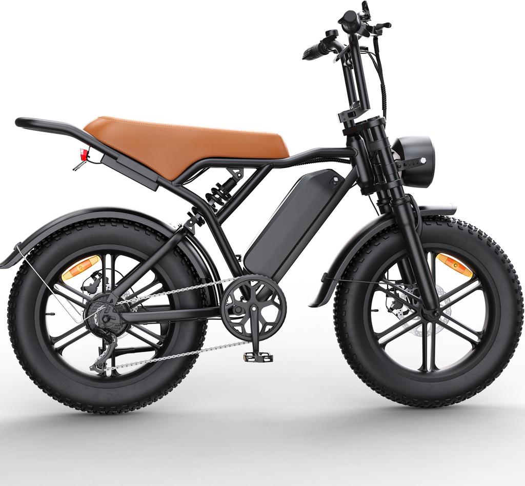 TOOFLY G20 E-Mountain Bike 500W Motor 48V15.6AH Battery Max Load 150KG 20-inch Off-Road Tires Suitable for Various Terrains
