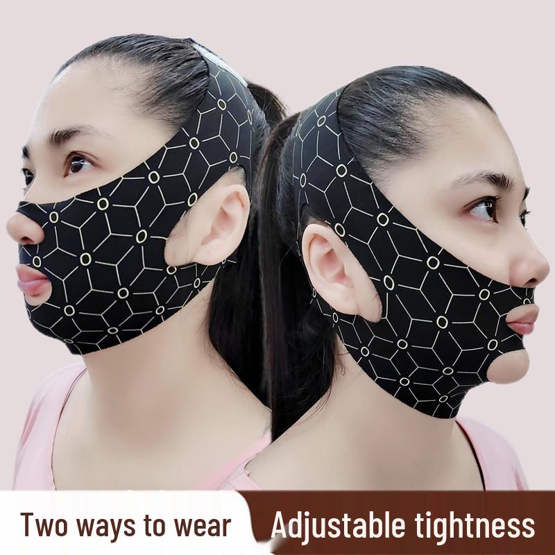 V-Line Face Lifting Bandage: Firming & Sculpting Mask for Nasolabial Folds and Double Chin