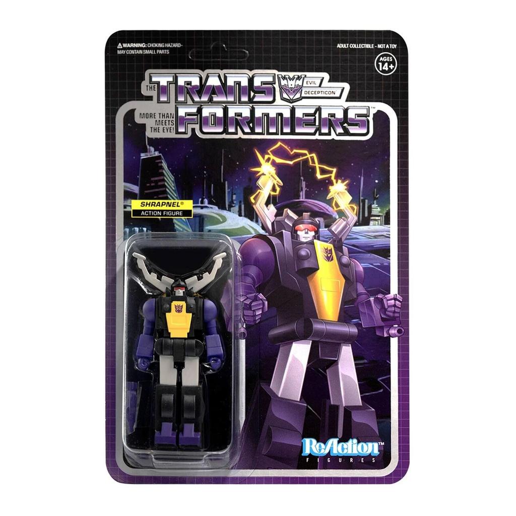 Transformers ReAction Figures Wave 2 Shrapnel -