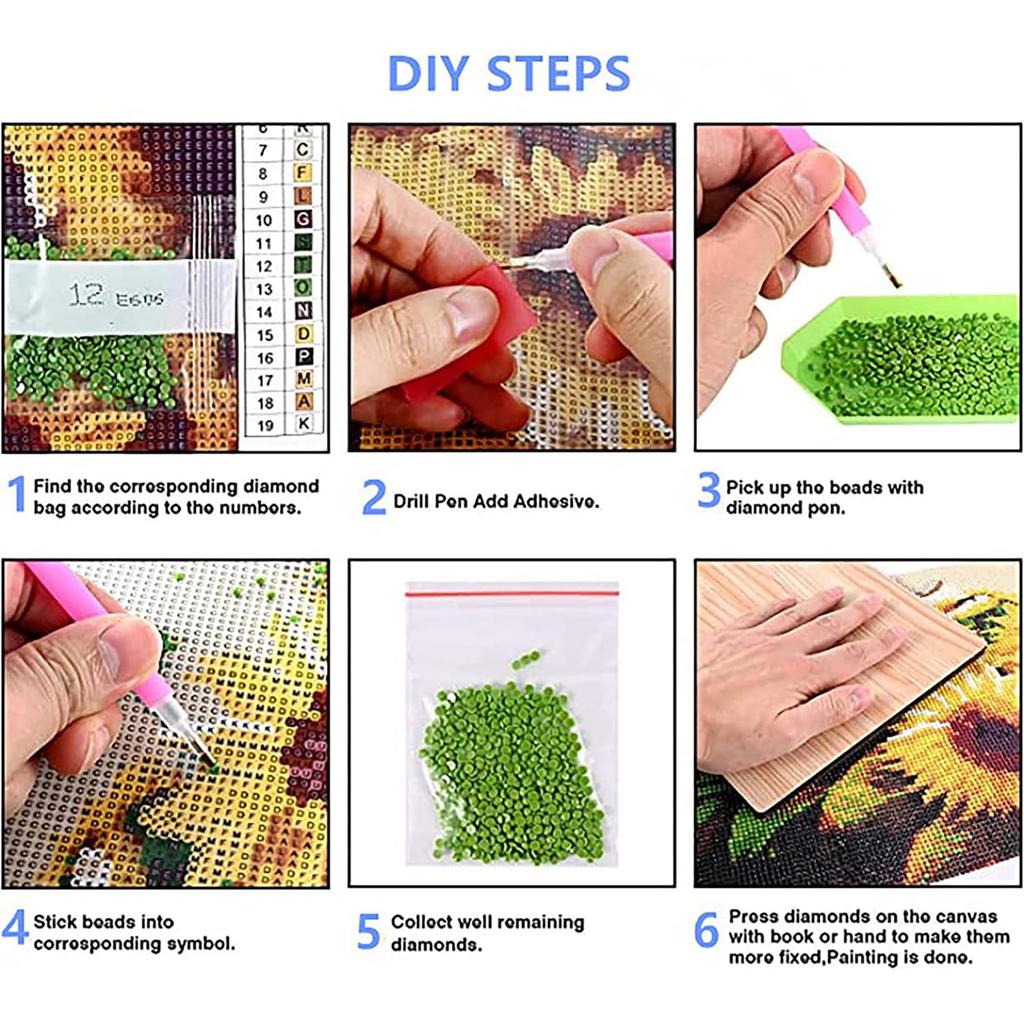 5d DIY Diamantová Výšivka Pobřeží Plné Kulaté Diamantové Malování Sady Plážová Krajina Mozaika Kamínková Puzzle Dekorace