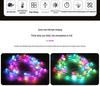 Iridescent Star String Lights: USB-Powered Ambient Decor for Outdoor Camping and Holidays