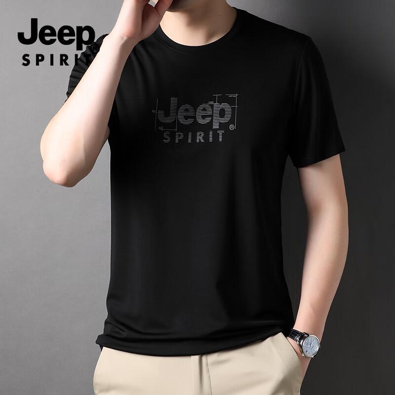 JEEP SPIRIT Men s Short Sleeve Round Neck T-Shirt 2XL