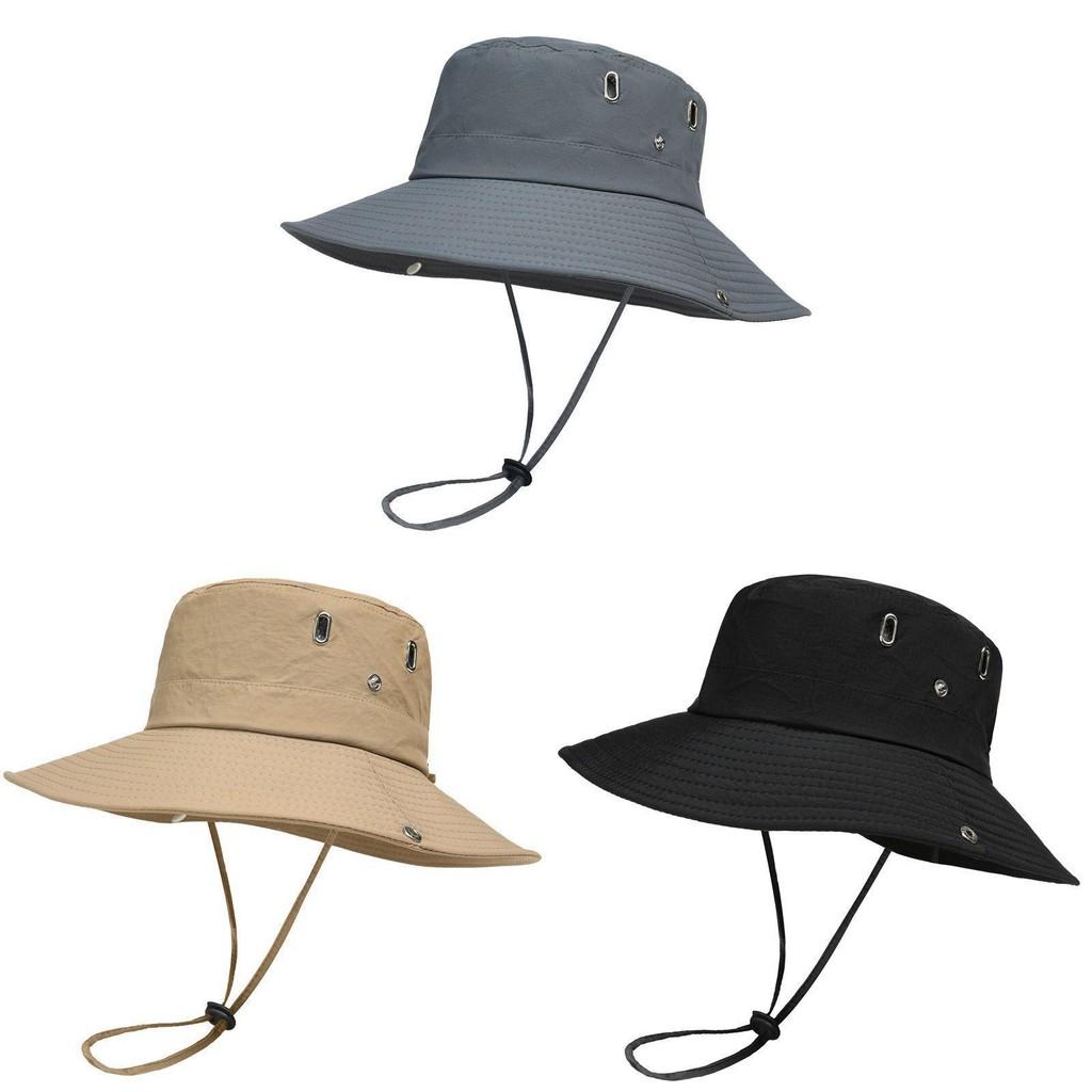 Brimmed Big Western Cowboy Hat Sun Protection Outdoor Fishing Cap Travel Gift